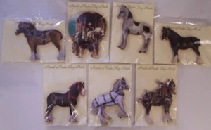 Shire and Traveller Horses Key Racks - British Made - Various designs - Picture 1 of 8