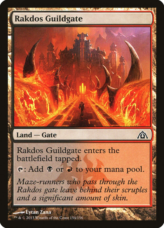 Rakdos Guildgate [Dragon's Maze] Magic MTG - Image 1 of 1