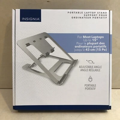 Insignia Portable Adjustable Laptop Stand For Macbook Pro Air / PC (up to 15'') - Image 1 of 4
