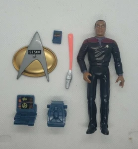 Star Trek Espacio Profundo Nueve DS9 Playmates Figura Comandante Benjamin Sisko  - Imagen 1 de 1