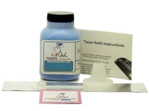1 zestaw uzupełniający toner InkOwl CYAN do LEXMARK CS310 CS410 CS510 700H2 701C 701HC - Zdjęcie 1 z 1