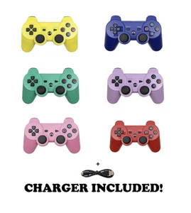 PS3 CONTROLLER CUSTOM COLORS NEW WITH CHARGER INCLUDED NEW - Picture 1 of 13