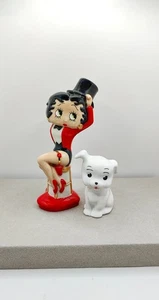 Wade Betty Boop Ringmaster w/Pudgy Figurine Set, 2000, RARE - Picture 1 of 8