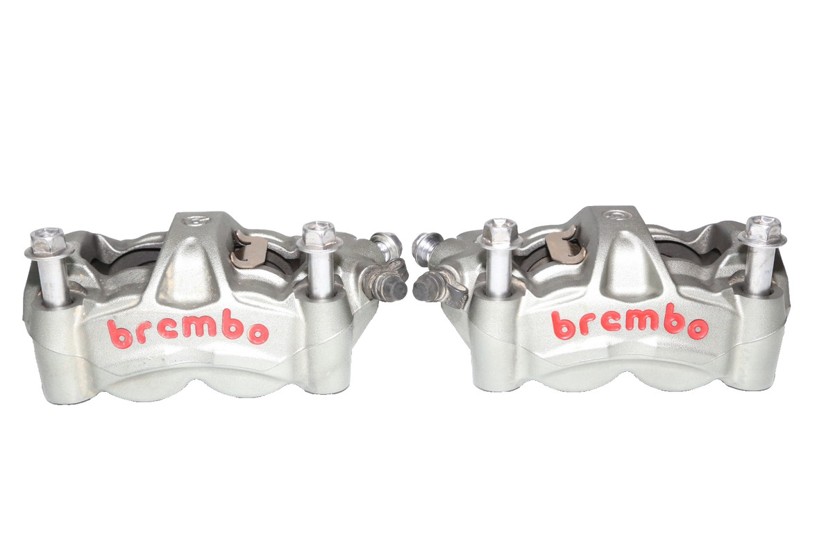 フランキー セット売り ZX14 CHROME OEM FRONT LEFT BRAKE CALIPER HOUSING 12-16