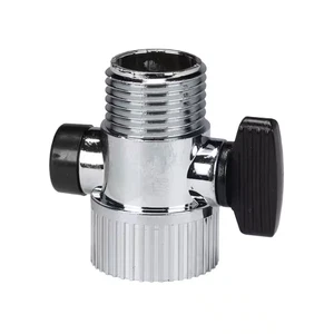 DANCO Energy-Saving Shower Shut-Off Valve, Chrome, 1/2-Inch IPS, 1-Pack (80782X) - Foto 1 di 5