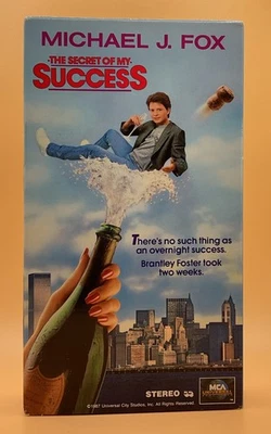 The Secret of My Success VHS 1987, 1991 Michael J Fox **Buy 2 Get 1 Free** - Image 1 of 3