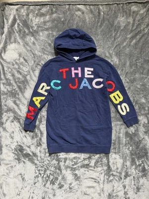 The Marc Jacobs Sweatshirt Hooded Dress Navy Blue Kids Size 10  - Изображение 1 из 4