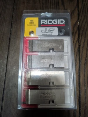 Ridgid 47770 1" - 2" - 11 1/2 NPT Universal Dies High Speed RH - Image 1 of 2
