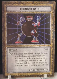 Yu-Gi-Oh! Thunder Ball [ST-02] Dungeon Würfel Monster NM nur Karte - Bild 1 von 2