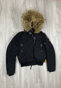 Parajumpers Masterpiece Series Bomberjacke Damen Blau Fellkapuze Größe S - Bild 1 von 14