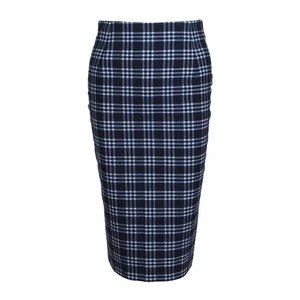 Sandro Paris Women's Skirt Size XS Checked J3783H - Picture 1 of 5