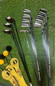 HONMA Golfschläger Set, Eisen, Driver, Putter, 13 Schläger, Head Cover... - Bild 1 von 20
