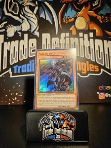 Tarjeta YuGiOh CH01-EN001 Fallen of Albaz: ultra rara primera edición como nueva - Imagen 1 de 1