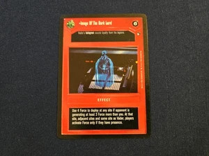 Star Wars CCG Hoth Limited Image Of The Dark Lord - Bild 1 von 1