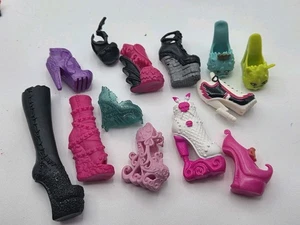 13 Single Shoe Only Lot G1 Monster High Doll Shoes Boots Slippers Heels  - Picture 1 of 16