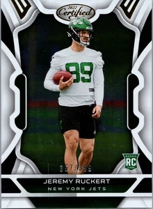 2022 Panini Certificato #164 Jeremy Ruckert #/399 - Foto 1 di 2