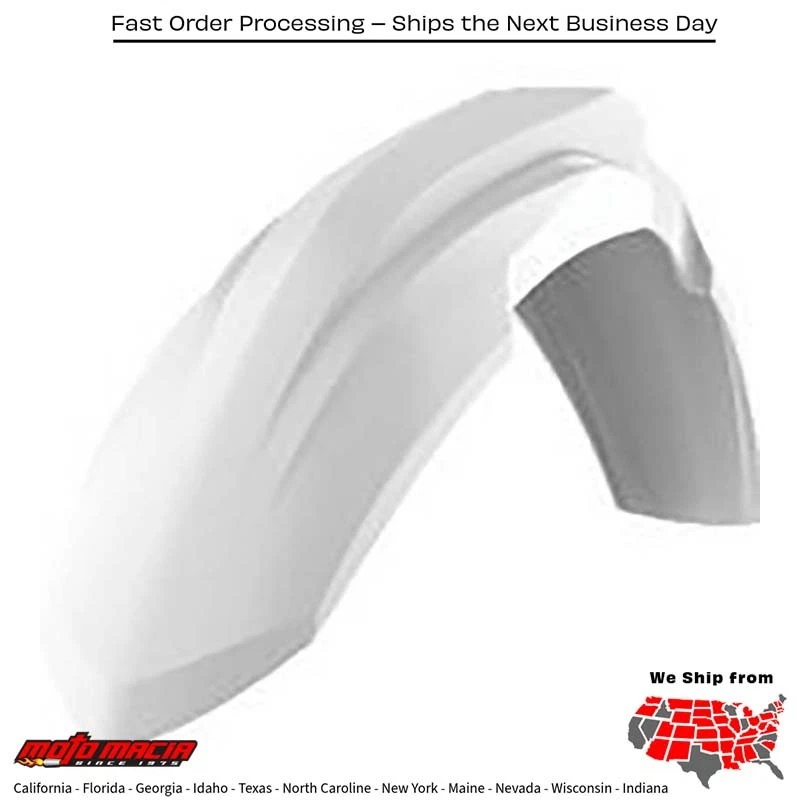 GUARDABARROS DELANTERO BLANCO HONDA CRF450R-S 2022-2022 HONDA CRF450RX 2017-2020 HONDA Foto 1 de 1