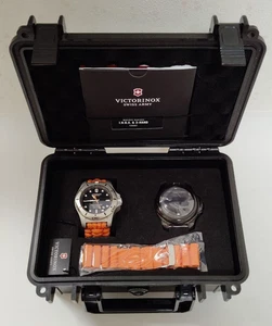VICTORINOX I.N.O.X. 241845 Professional Diver Titanium Quartz Men's Watch - Picture 1 of 8