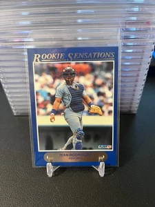1992 Fleer - Rookie Sensations Ivan Rodriguez #12 RC Rookie Card  - Bild 1 von 2