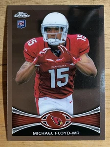 2012 Topps Chrome #166A Michael Floyd RC/Trikot Teamname sichtbar - Bild 1 von 2