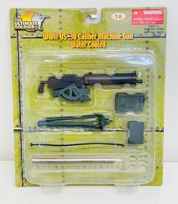 Ultimate Soldier 1:6 Segunda Guerra Mundial EE. UU. Calibre .30 Juego de ametralladora refrigerada por agua 97090 Nuevo Foto 1 de 4