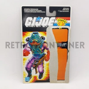 Vintage GI JOE G.I. JOE - Fullcard Card - 1989 Toxo Viper ITALIAN Full Card - Picture 1 of 2