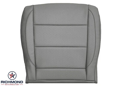 Cubierta de asiento de cuero gris inferior del lado del conductor para Volkswagen VW Jetta 2007 2008 Foto 1 de 4