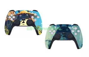 Set of 2 Totoro SKIN STICKER DECAL PS5 Controller - Picture 1 of 1