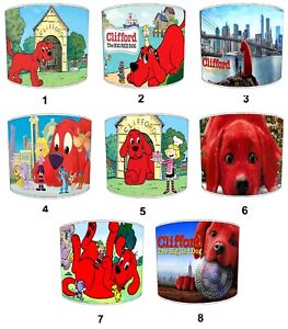 Clifford The Big Red Dog Lampshades Lumières Plafond Nuit Table Abat-Jour