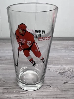 Detroit Redwings I’m From Hockeytown Collector Series Glass Kris Draper 6 of 6 - Image 1 of 2