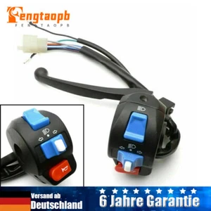 Links Lenkerschalter mit Bremshebel Blinker Hupe Lenker für 4-Takt China Roller - Bild 1 von 10