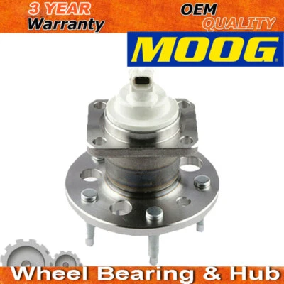 Buje de cojinete de rueda trasera Moog 1 pieza para Chevy Monte Carlo 97-02 Pontiac Grand Prix Foto 1 de 4