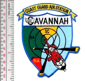 US Coast Guard USCG Air Station CGAS Savannah, Georgia Patch - Picture 1 of 1