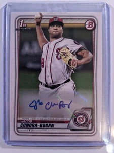 2020 Topps Bowman 1st Edition Baseball PA-JCB Jacob Condra-Bogan (Autograph) - Bild 1 von 3