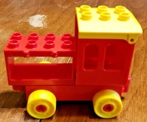  DUPLO LEGO RED TRAIN/TRACTOR TOY - Picture 1 of 5