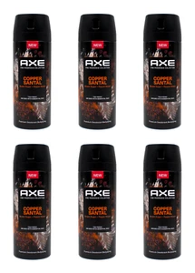 Axe Deospray Copper Santal Deodorant Bodyspray , 6x150ml EAN8720181297649 - Bild 1 von 1