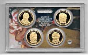 Presidential $ 2009 set de prueba: Harrison, Tyler, Polk, Taylor + estuche y certificado de autenticidad - Imagen 1 de 5