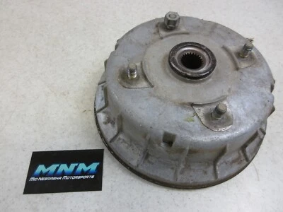 96-99 Kawasaki Bayou 400 KLF400B 4x4 GENUINO Carcasa/Buje de tambor de freno trasero Foto 1 de 4