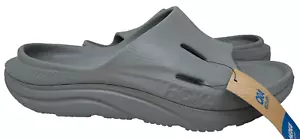 Hoka Men's Ora Recovery 3 Comfort Slip On Slide Sandals Gray Size:9 166K - Picture 1 of 5