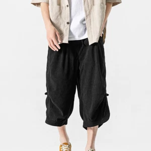 Herren Locker Freizeit Shorts Strand Gummibund Kordelzug Halbe Hose Sommer - Picture 1 of 18