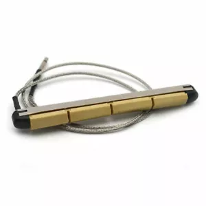 4 Strings Folk Acoustic Bass Guitar Transducer Under Saddle Ceramic Pickup Piezo - Picture 1 of 7