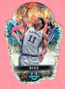 2022-23 Bowman University Best MJ Rice Buckets Die-Cut Speckle Refractor SP - Picture 1 of 2