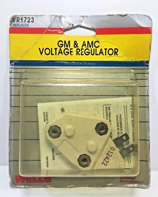 Wells GM AMC Voltage Regulator VR 1723 VR 723 Vintage - Image 1 of 4