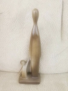Mid Century Modern Howard Pierce Pottery Mother And Child Figurine Sculpture. - Picture 1 of 6