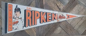 World Champion Orioles Cal Ripken, Jr. American League MVP 1991 & 1983 Pennant - Picture 1 of 4
