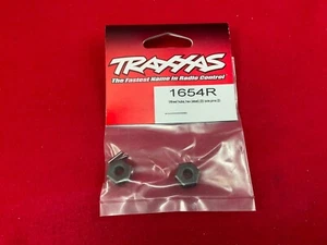 Traxxas 1654R Steel Wheel Hubs 12mm Hex (2) + Axle pins Hoss rustler slash 4x4 - Picture 1 of 3