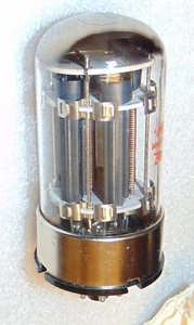 RARE NOS BENDIX 6080WB 6080 TUBE 421A 6AS7G 5998 ROUND PLATES * EARLY PRODUCTION - Picture 1 of 7