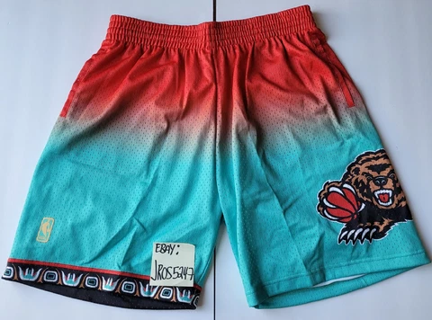 Mitchell & Ness 96' Vancouver Grizzlies NBA Swingman Shorts Men's Size M Cover