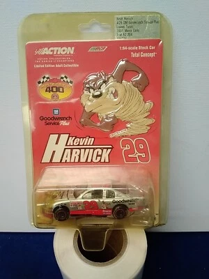 Action  #29 Kevin Harvick  2001 Looney Tunes Taz  1:64 Monte Carlo Unopened - Image 1 of 4
