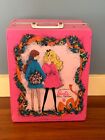 **vintage Barbie** Large 1968 Original Barbie Doll Trunk Wardrobe Storage Case!!